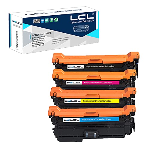 One-Day Sale: Up to 70% Off LCL Remanufactured Toner Cartridge Replacement for HP 507X 507A CE400X CE400A CE401A CE402A CE403A M551 M551XH M575f M575c M575dn M570dw (4-Pack Black Cyan Magenta Yellow)