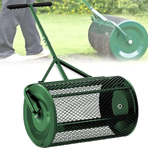 Esparcidor para musgo de turba y compost para jardín miniatura 1