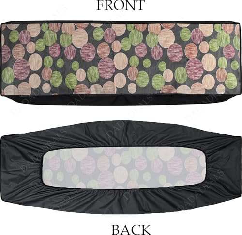 Image of Split AC Cover Combo Set 1.5 Ton | Indoor Outdoor Waterproof & Dustproof Protection | Durable, Breathable Fabric | These Covers Help Maintain Airflow | Multiple Polka