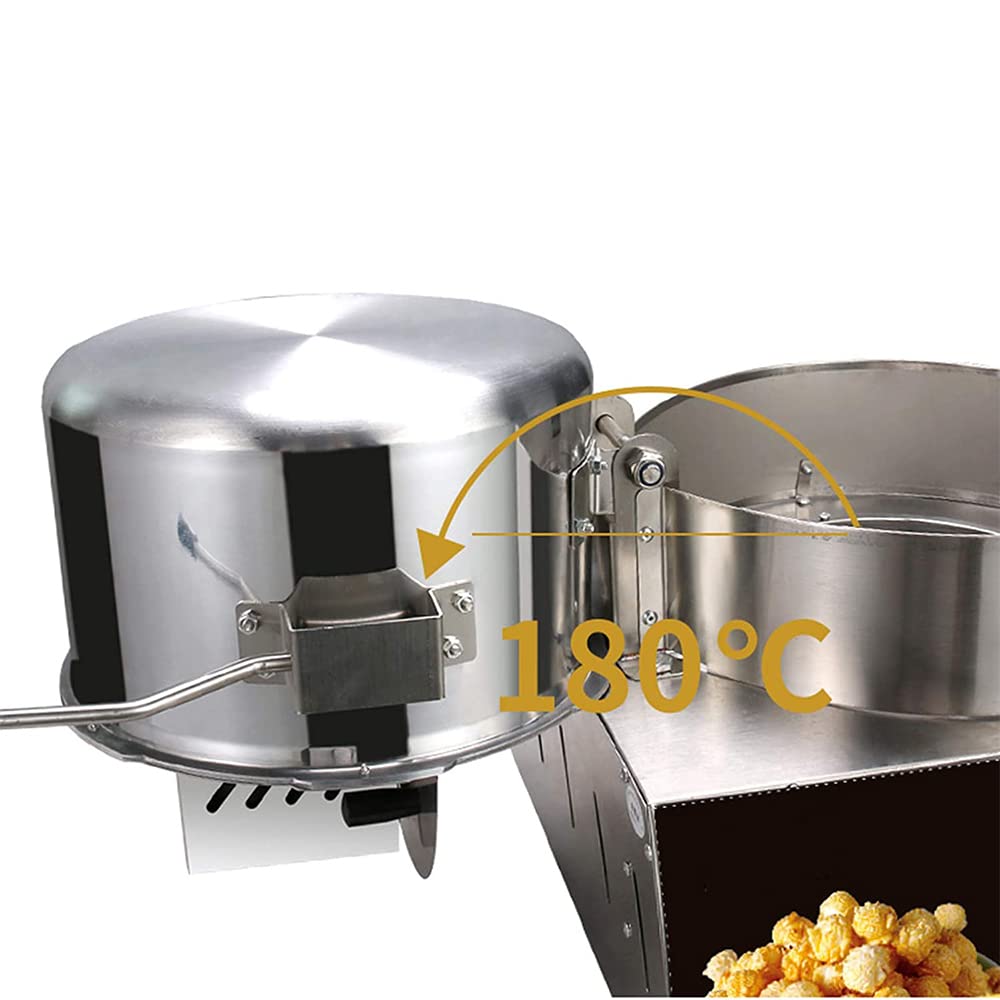 Maszyna do popcornu, w pełni automatyczna maszyna do popcornu, mobilna maszyna gazowa, kombinowana, odpowiednia do stoisk