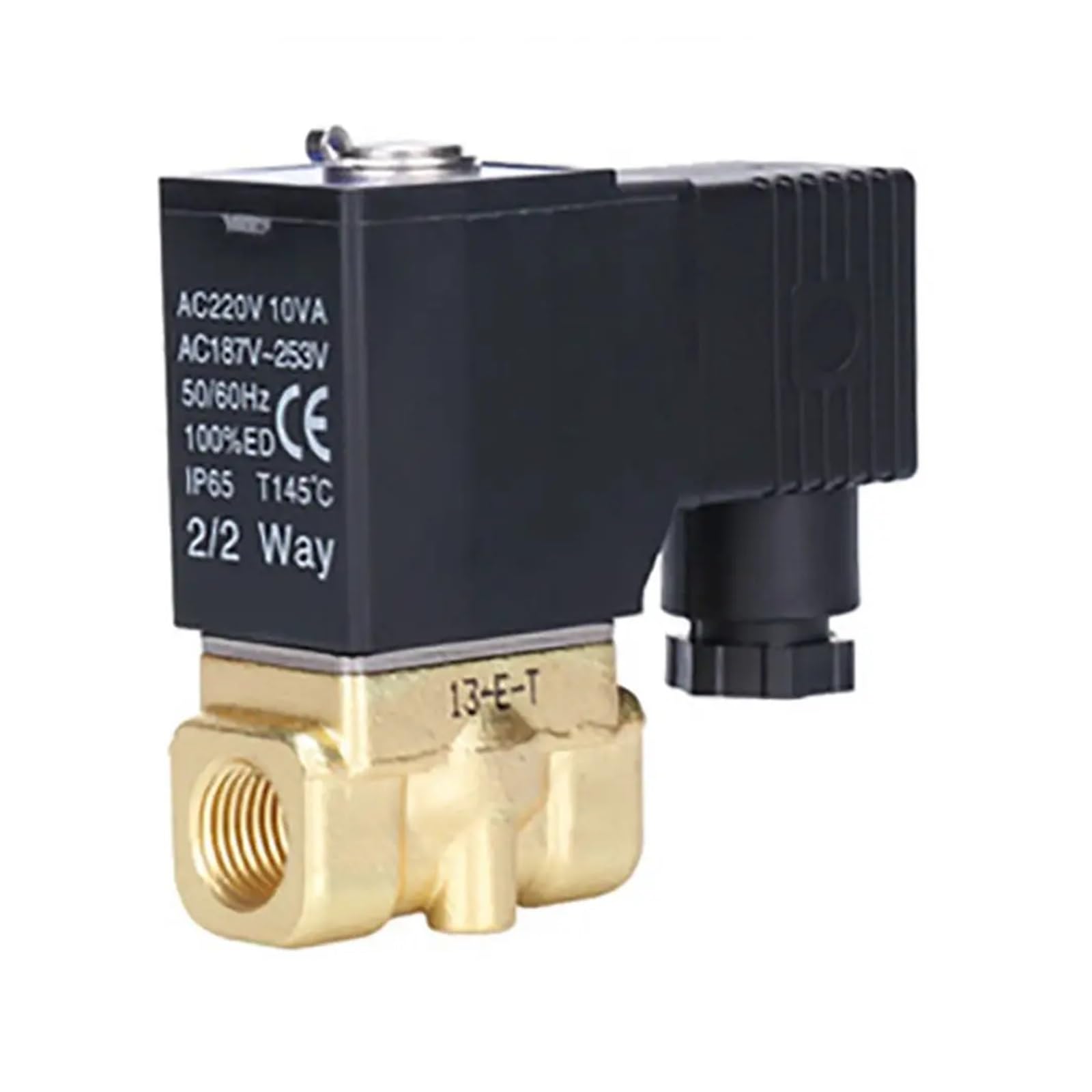 Solenoid Valve 24V 220V Solenoid Drain Valve Switch Valve Water 2W250-25(2W250-25 DC24V)