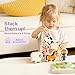 lalalark Tactile & Sound Wooden Chunky Puzzles for Baby 2-4, Musical Farm Animal Toys, Educational Wooden Block Puzzles, Kids Christmas Birthday Gifts, Toddler Learning Toys for 2 Years Old Boys Girls