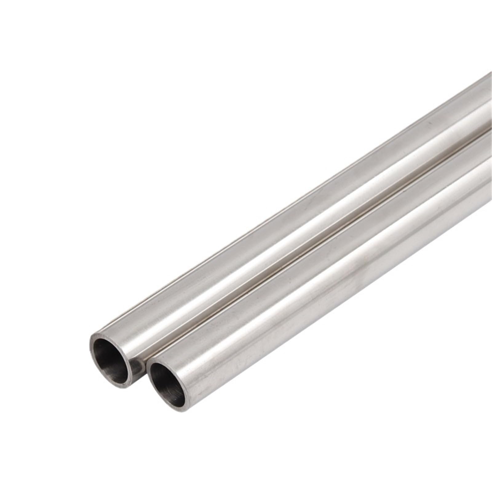 Rundes Kapillarrohr 4 Stück runde Kapillarrohre aus Edelstahl 304, Länge 500 mm, hohle silberne Stahlrohre for die Herstellung