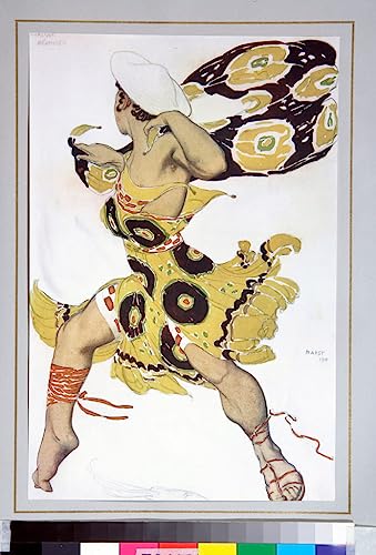 Tableau costume de Phobos Leon Bakst affiche Narcissus décoration murale 60x90