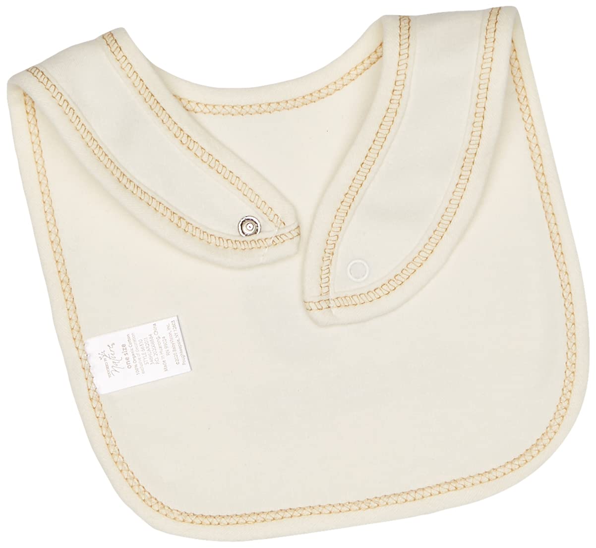 Baberos de algodón orgánico para bebé Touched by Nature Unisex - verde - talla única
