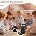 GVMJHYK Gato Negro Juguetes de Peluche Imagen de GVMJHYK Gato Negro Juguetes de Peluche