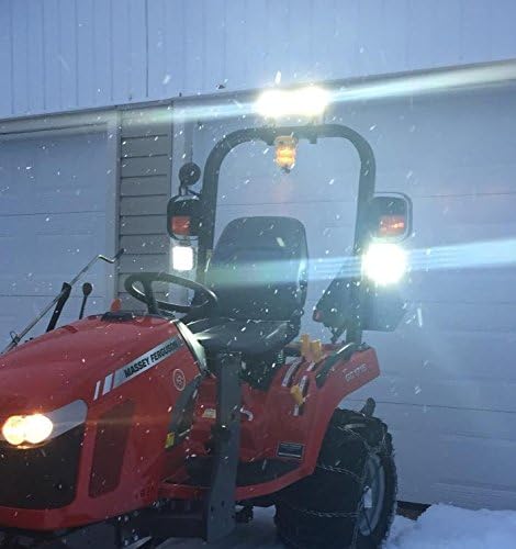 Miniatura 8 de Willpower 2 barras de luz LED de haz de punto rojo de 7 pulgadas, 51 W, para Jeep, camión, automóvil, ATV, SUV, 4X4, lámpara de conducción de