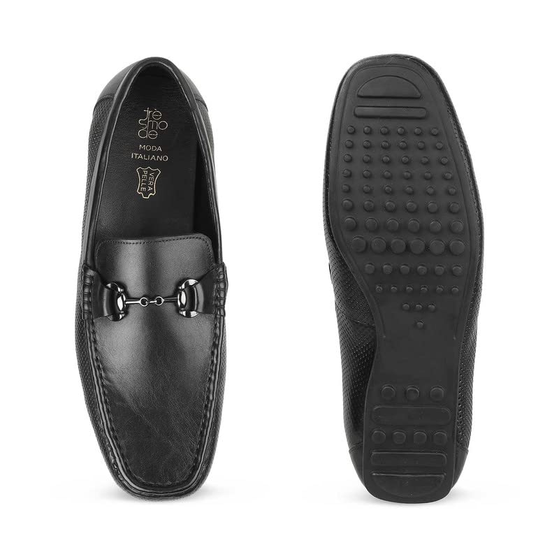 Image of tresmode Casual Leather Loafer for Men