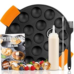 IRONO CP123 Patelnia do Poffertjes 19 Mini