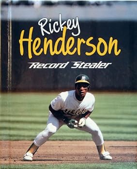 Hardcover Rickey Henderson: Record Stealer Book