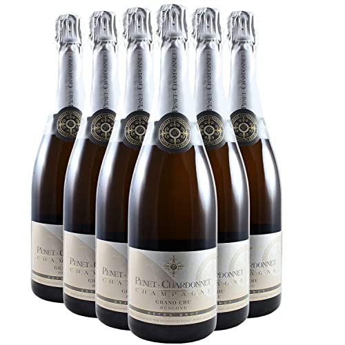 Champagne Grand Cru Reserve Extra Brut – Penet-Chardonnet | Vino Premium Chardonnay y Pinot Noir 6x75cl Champagne Grand Cru Reserve Extra Brut – Penet-Chardonnet | Vino Premium Chardonnay y Pinot Noir 6x75cl