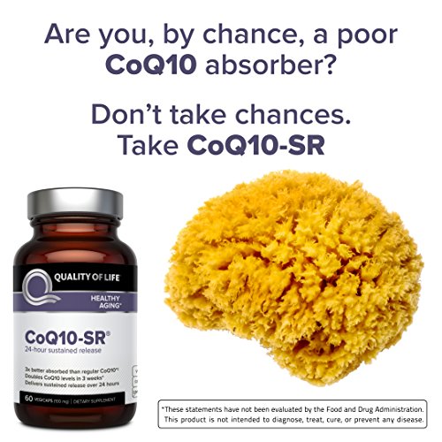 Powerful Coq10 Supplement–Sustained Released Microactive Coq10 For Enhanced Absorption – 100Mg Of Coq10 Per Capsule Supports Immune, Energy –60 Vegetable Capsules #TOP3
