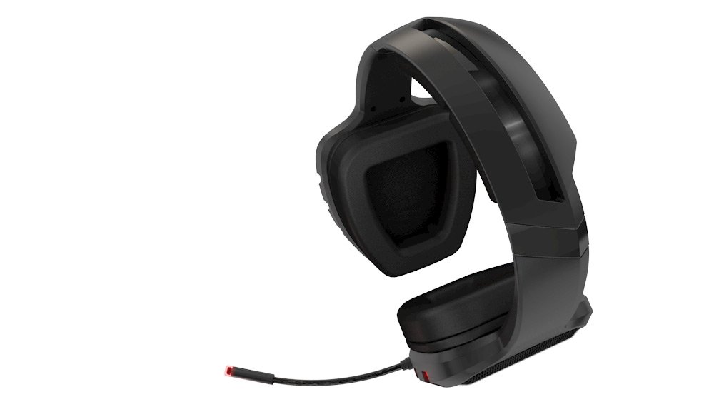 Cascos Gaming Ozone Rage Z90 - Auriculares con microfono - Diseño Ergonomico, LED, Microfono Extraible, Subwoofer, Compatible con PS4, Sonido 5.1, USB, Negro