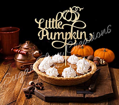Sugar Plum CreationsLittle Pumpkin Cake Topper