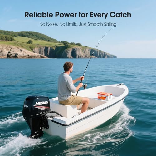 Image of 36V (38.4V) 100Ah Lithium Iron Phosphate (LiFePO4) Battery with Bluetooth & Low-Temp Protection, Built-in 200A BMS, 7.68kW Max Power - Ideal for Trolling Motors, Marine, Golf Cart, RV, and Home Use
