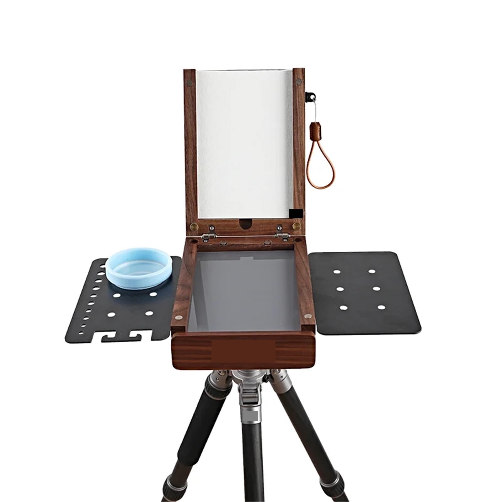 Tragbarer Malkoffer Faltbare, tragbare, schnell zu installierende Holzbox for Kunststudenten im Freien, Skizze, speziell, multifunktional, faltbar, for Reisen, Ölgemälde(Type b)