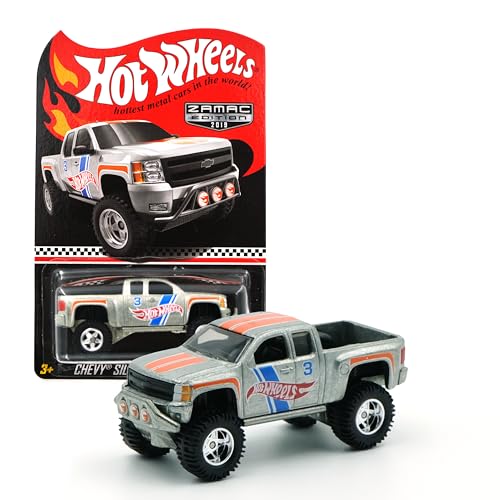 Image of Hot Wheels Collector Edition | Premium Die-Cast Metal Car for Kids & Collectors | Rare One-Time Release Model for Boys | No Restock Limited Edition (Chevy Silverado Off Road (2019)