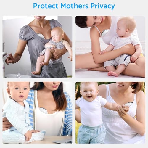 Image of 1Set, Wearable Breast Pump for Feeding Mothers, Breastfeeding Pump with 4 Modes & 12 Levels, Portable Electric Milk Pump Rechargeable, BPA FREE
