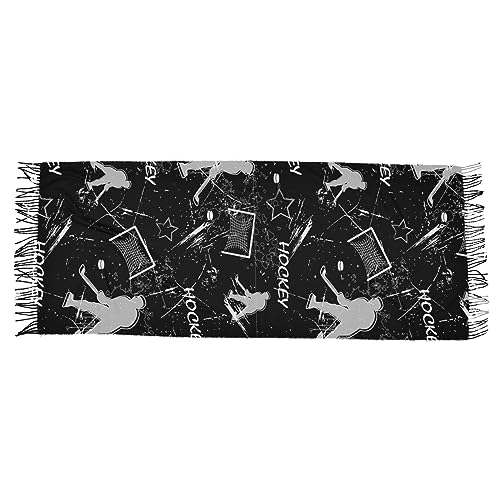 Oyihfvs Women's Cold Weather Scarves Long Faux Cashmere Scarf Head Wrap Silk Shawl Stole