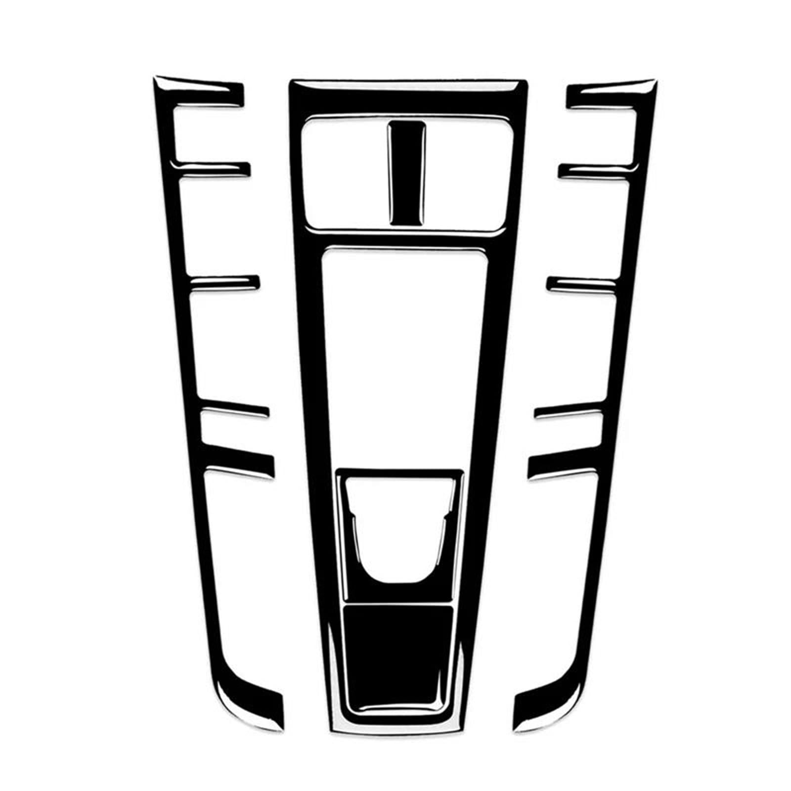 Car Interior Mouldings for Porsche for Macan 2014-2021 Car Accessories Interior Shift Panel Set Decorative Sticker