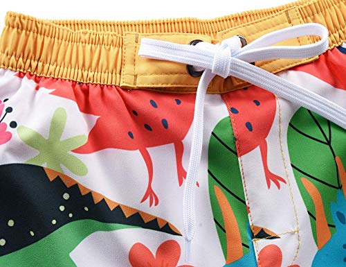 Image of Nonwe Men's Beachwear Quick Dry Striped Board Shorts