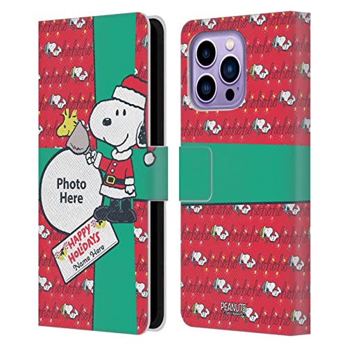 Peanuts coque en cuir à portefeuille iPhone 14 Pro Max pour le quotidien