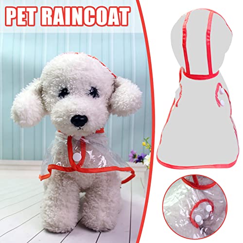 Hood For Dogs Orange Summer Spring Dog Boy Girl Chihuahua Yorkies Puppy Outfits Summer Beach Apparel And Teddy Small Pet Raincoat #TOP1
