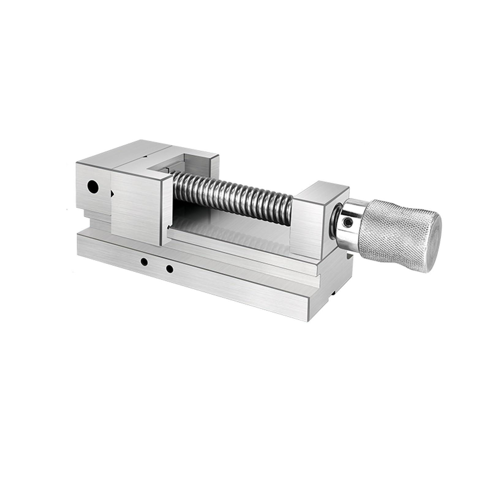 Tornillo De Mesa De Alta Precisión Tornillos De Banco Multifuncionales De 0,003 Mm con Mango Cómodo Abrazadera De Mesa For Carpintería Y Metalurgia Tornillo De Mesa Duradero(Size:4inch)