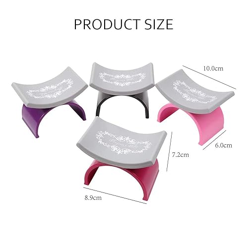 Miniatura 2 de Soporte de almohada para reposabrazos de uñas, soporte de cojín de mano para uñas, accesorios de arte de uñas, herramienta profesional de salón de