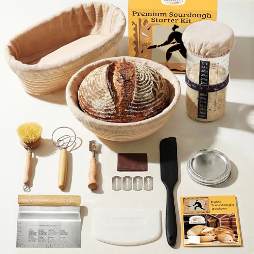 CRISS ELITE Sourdough Starter Kit – Complete...