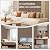 AKKPANE Acoustic Wood Slat Wall Panels, 2-Piece 47.2"x23.6" 15.5ft², 3D Fluted Soundproof Decorative Panels for Wall & Ceiling (Dark Walnut, 2pcs - 47.2 * 23.6in)