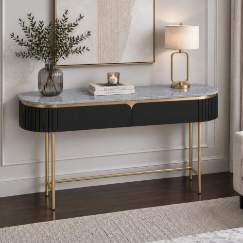 The Attic Carlston Console Table, Table for Living Room Foyer, So...