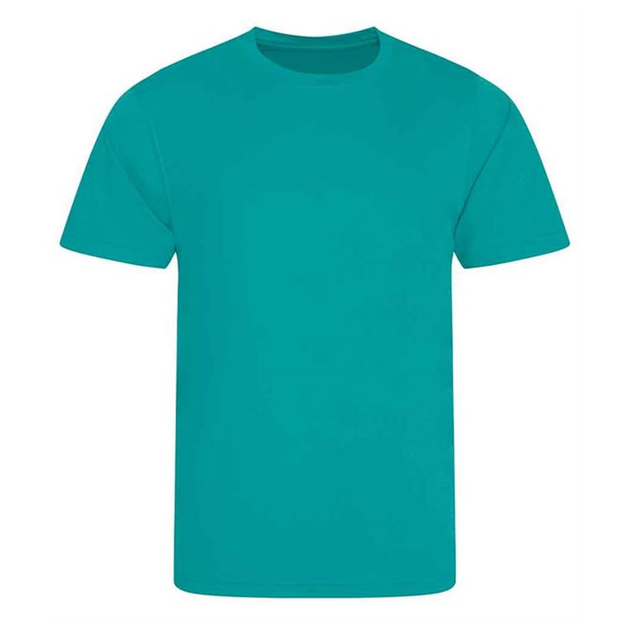 AWDis Just Cool Mens Smooth Short Sleeve T-Shirt (XL) (Turquoise)