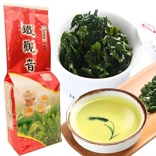 250g De Té Oolong Tieguanyin Artesanal Infusión Original De China Té Oolong Natural Y Orgánico Con Un Rico Sabor Tostado Té Asiático Cocido Bebida Verde Sin Aditivos