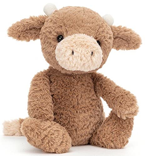 Jellycat Tumbletuft Cow Collectable Plush Decoration