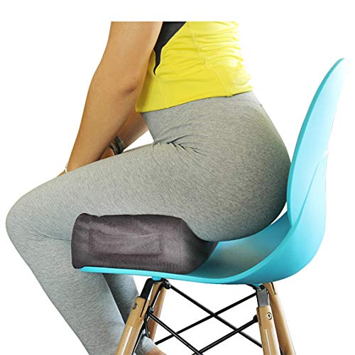 Yesindeed Brazilian Butt Lift Pillow – Dr. Approved For Post Surgery Recovery Seat – Bbl Foam Pillow + Cover Bag Firm Support Cushion Butt Support Technology - Grey #TOP1