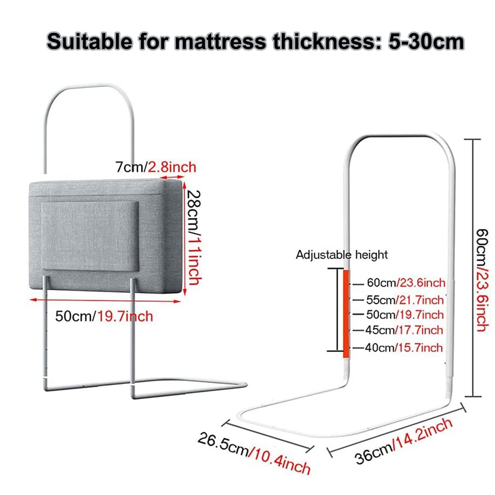 Barreras De Cama Protector De Cama, Barrera De Cama Anticaída Barrera De Valla Deflectora De Cabecera, Barandilla Lateral De Cama Ajustable En Altura, para Niños Pequeños O Camas para Adulto