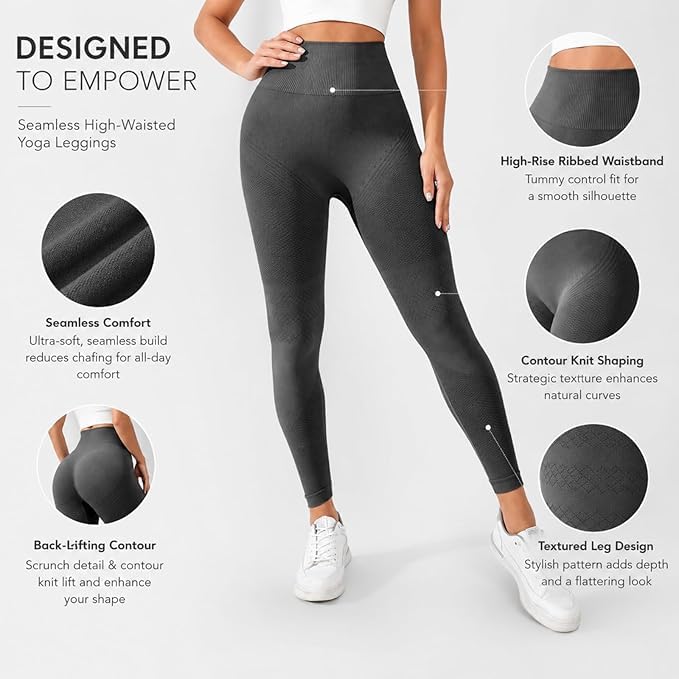 Compression Leggings for Women 3D Anti Cellulite Circulation Boost Leggings - image 3