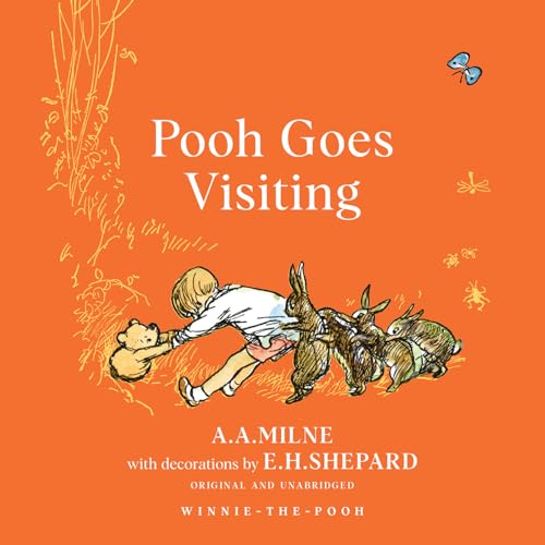 Image of Winnie-the-Pooh: Pooh Goes Visiting: Special Edition of the Original Illustrated Storybook by A.A.Milne with E.H.Shepard’s Iconic Decorations, Perfect for Children Aged 5+