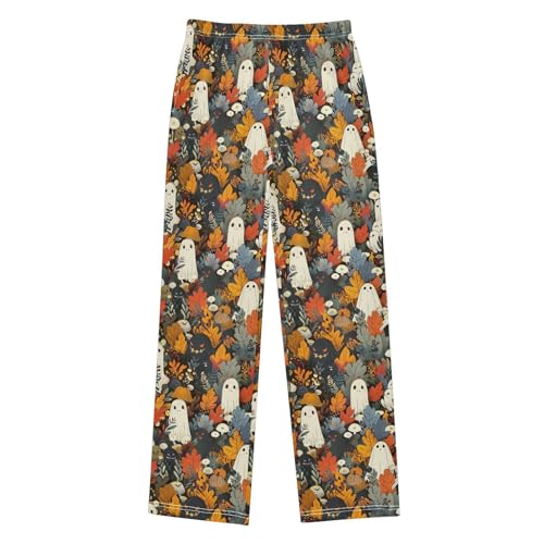 Pajama Pants Ghost Yellow Autumn PJ Bottoms Sleepwear Lounge Sleep Pant with Pockets