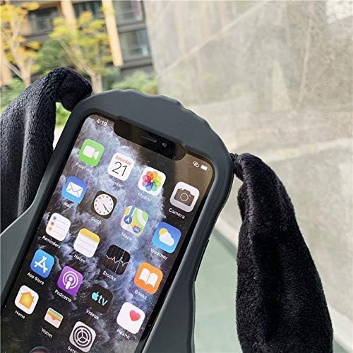 Image of Meyaar Orry Style Cute Case for Apple iPhone 14 / iPhone 13 / iPhone 15 Case, Soft Silicone Case Cover for Apple iPhone 13 / iPhone 14, iPhone 15 Case Cover (White Goofy, for I Phone 15)