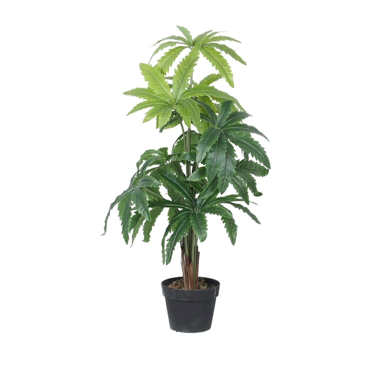 Faux Tree 35inch Artificial Tree Plants, No Need To Prune Foliage, for Home Decor Indoor Faux Plants Indoor