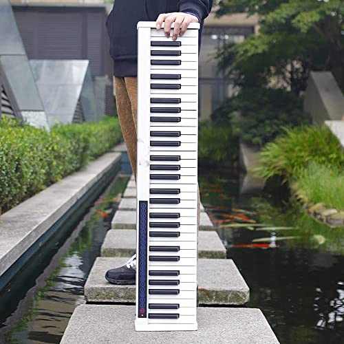 Piano numérique USB Clavier musical 61 Keys Contrôleur MIDI ELECTRONIQUE PIANO INSTRUMENT DE PROFESSIONNEL for DÉGISTANT (Couleur: Blanc) guanjun1975 (Color : Nero) - Les Beatles, Paul McCartney, John Lennon, RIngo Starr, George Harrison Piano numérique USB Clavier musical 61 Keys Contrôleur MIDI ELECTRONIQUE PIANO INSTRUMENT DE PROFESSIONNEL for DÉGISTANT (Couleur: Blanc) guanjun1975 (Color : Nero) – Image 3