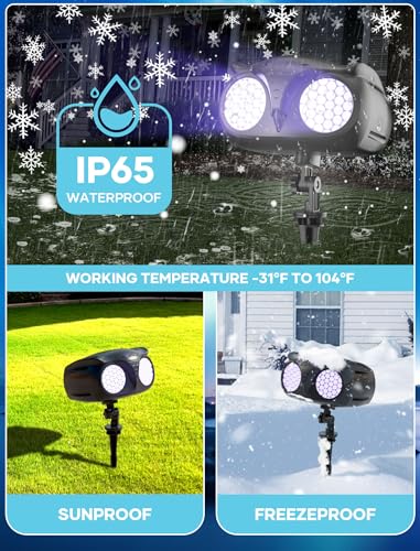 Topritt SPL-01 Christmas Snowflake Projector Lights thumb #1