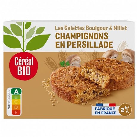 Cereal Bio – Empanadas de mijo y hongos 200 g – Cuatro artículos
