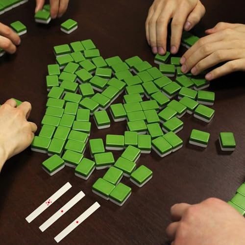 Set de 44 palos para puntuación y apuestas Mahjong tradicional miniatura 7
