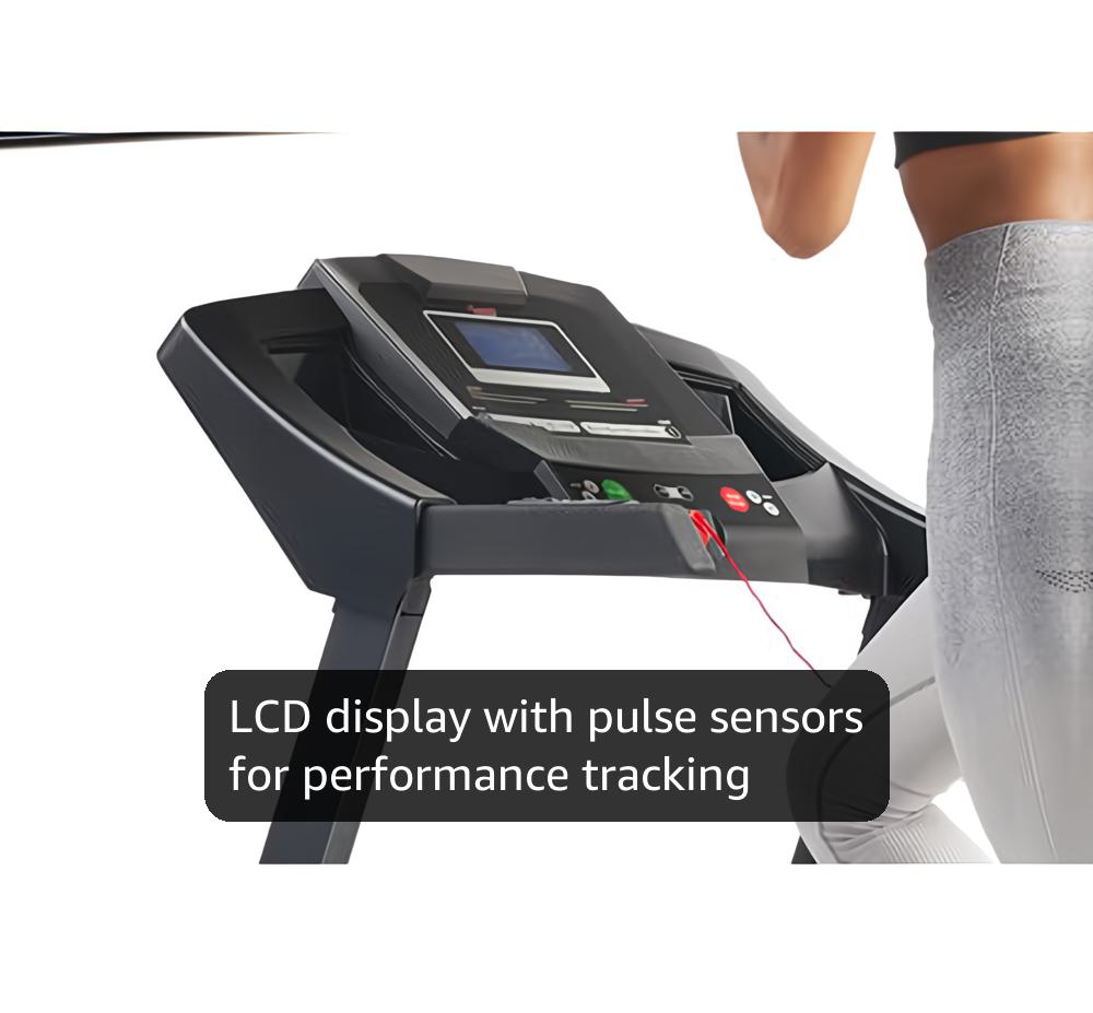 Sunny Health & Fitness Premium Smart Treadmill with Auto Incline and Free SunnyFit App Connectivity