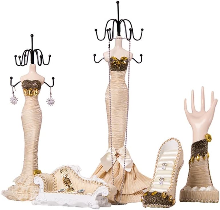 Jewelry Shelf Earring Display Stand Jewelry Shelf Storage Home Princess Model Ornament