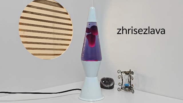 Image of 16 Inch Liquid Lamp, Purple Liquid Purple Wax Motionin Liquid Motion Light, Night Light Home Decor for Meditation, Amazing Gifts for Adults & Kids, White Base.（SLB）