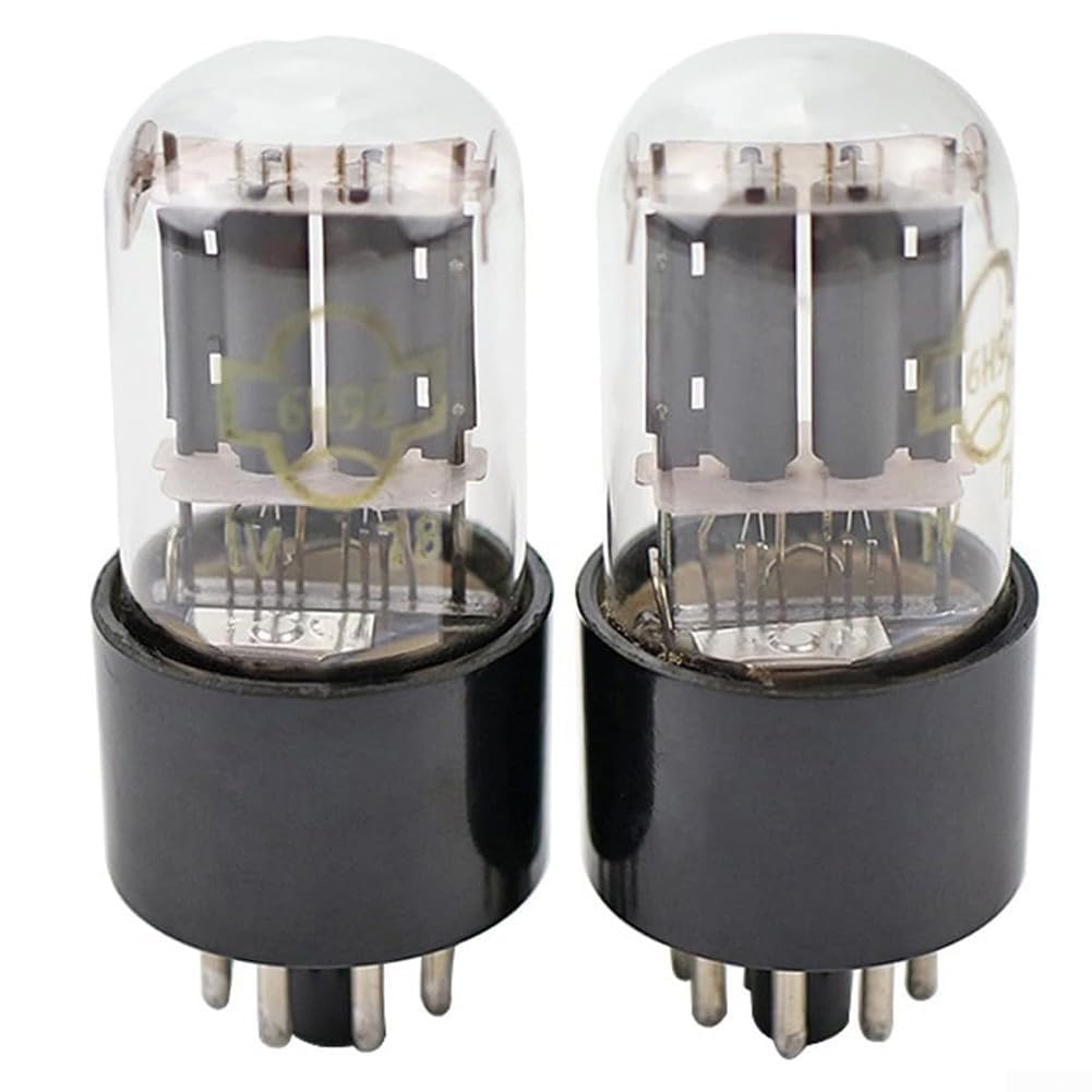 6H9C Dual Vacuum Tube Set for Hi-Fi Builds Replaces 6SL7 and 6N9P in Preamp and Driver Stage Circuits